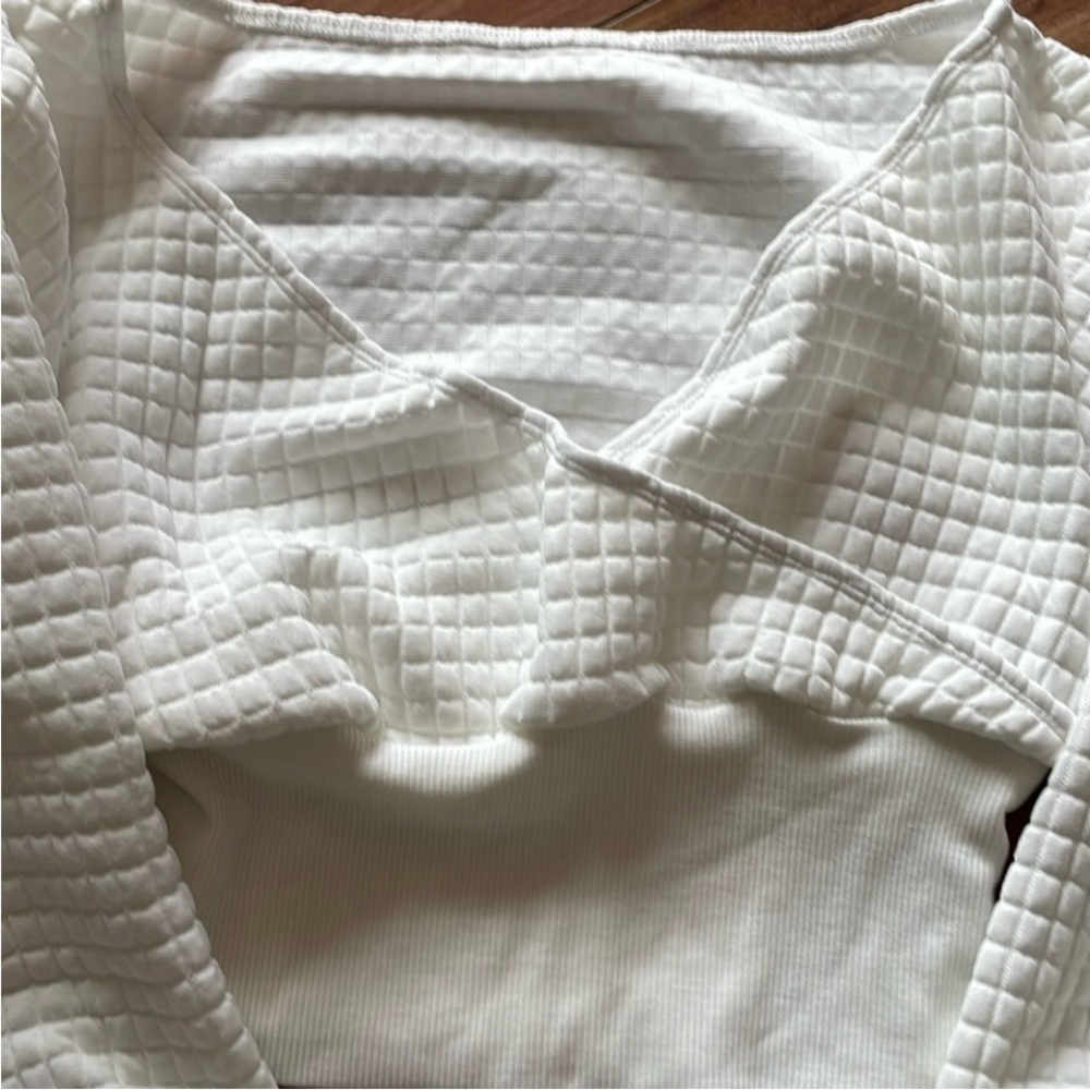SHEIN White Ribbed Crop Top NEW WITHOUT TAGS